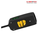 شاحن ومشترك صغير LOCK Mini Charger PRO Dual Port Type-C & Type-A مع 2 مخرج كهرباء وشحن سريع