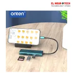 ONTEN UC120 6-in-1 USB-C to USB3.0 + 2xUSB2.0 + Type-C Input + SD / TF Card Slots Adapter USB Hub