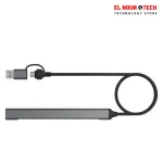 Standard Type-C/USB 3.0 To 7 Port USB HUB – Supper Slim – Up to 5Gbps | UCA9702