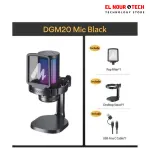 Maono DGM20 RGB USB Condenser Gaming Microphone Black