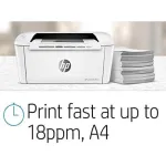 HP LaserJet Pro M28w Multi-Function Printer, White