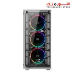 XIGMATEK VENOM X Arctic Gaming MID-TOWER CASE+4FAN RGB
