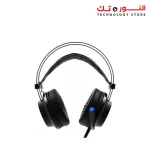 TechnoZone K47 Gaming Headphone With 2 Jack &amp; Usb For Led Lights For Computer &amp; Audio Cable Converter