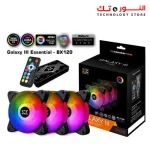 XIGMATEK Galaxy III Essential ARGB 3 FAN ARGB BX120 + Remote Controller