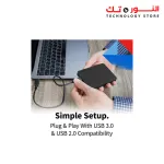 Toshiba Canvio Basics 2TB Portable External Hard Drive USB 3.0, Black