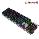 AULA F2066-2 WIND KEYBOARD BLUE SWITCH - BLACK