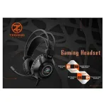 TechnoZone K35 Backlit LED Gaming Headset - Black