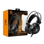 TechnoZone K35 Backlit LED Gaming Headset - Black