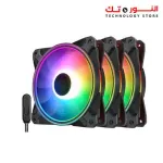 DEEPCOOL CF 120 - 3 IN 1 Addressable RGB, Motherboard SYNC by 5V ADD RGB 3-pin Header