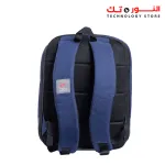 E-train (BG82L) Laptop Backpack with Zipper Puller fits up to 15.6" - Blue*Gray