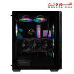 XPG STARKER AIR MID-TOWER CHASSIS WITH MAGNETIC MESH FRONT PANEL BLACK
