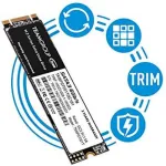 TEAMGROUP MS30 256GB SATA Rev. 3.0 (6Gb/s) M.2 Internal Solid State Drive SSD (Read/Write Speed up to 550/470 MB/s)