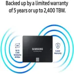 Samsung SSD 860 EVO 250GB 2.5 Inch SATA III Internal SSD