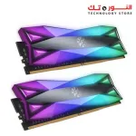 XPG SPECTRIX D60G 16G(2x8)DDR4 3600MHz CL18 RGB MEMORY MODULE