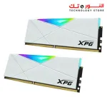 XPG DDR4 D50 RGB 16GB (2x8GB) 3600MHz PC4-28800 U-DIMM Desktop White