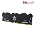 HP V6 DDR4 8GB 3200Mhz CL16 Desktop Gaming Memory with Heatsink BLACK