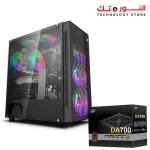 DEEPCOOL MATREXX 55 MESH ADD-RGB 4F Mid Tower Gaming Cabinet/Computer Case with 4 ARGB Fans + PSU 700w 80+ Bronze