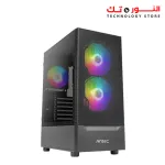 ANTCH NX410 NX Series-Mid Tower Gaming Case 3FAN ( 2 ARGB + 1 120 ) BLACK + PSU 650w Bronze 80+