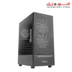 ANTCH NX410 NX Series-Mid Tower Gaming Case 3FAN ( 2 ARGB + 1 120 ) BLACK + PSU 650w Bronze 80+