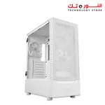 ANTCH NX410 NX Series-Mid Tower Gaming Case 3FAN ( 2 ARGB + 1 120 ) WHITE + PSU 650w Bronze 80+