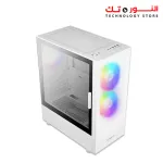 ANTCH NX410 NX Series-Mid Tower Gaming Case 3FAN ( 2 ARGB + 1 120 ) WHITE + PSU 650w Bronze 80+