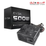 Power Supply EVGA 500 W1, 80+ WHITE 500W, 100-W1-0500-K2 (EU)