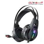 ONIKUMA K16 Gaming Headset with Mic and Noise Cancellation Headphone Gaming with Led Light for Mobile Phone Laptop PS4 PS5 PC XBOX