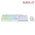 MSI VIGOR GK30 RGB GAMING COMBO (CLUTCH GM11+GK30) White - ARABIC