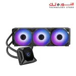 MSI MAG CORELIQUID K360 AIO LIQUID CPU COOLER, 2.4" LCD DISPLAY 360MM RADIATOR, TRIPLE 120MM TORX FAN 4.0 W/ ARGB LIGHTING CONTROLLED BY MSI CENTER SOFTWARE