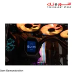MSI MAG CORELIQUID K360 AIO LIQUID CPU COOLER, 2.4" LCD DISPLAY 360MM RADIATOR, TRIPLE 120MM TORX FAN 4.0 W/ ARGB LIGHTING CONTROLLED BY MSI CENTER SOFTWARE