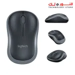 Logitech MK330 Wireless Keyboard and Mouse Combo for Windows, 2.4 GHz Wireless with USB-Receiver, Portable Mouse, Multimedia Keys, Long Battery Life, PC/Laptop, QWERTY UK Layout - Black