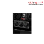 XPG Defender Mid Tower ATX Computer Case, MESH Front Panel, RGB Effect Efficient Airflow, Tempered Glass, x3 XPG VENTO 120 ARGB Fans, Removable Dust Filter, Black