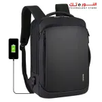 MEINAILI  "1901 15.6 - inch Business Waterproof Multifunction Laptop Backpack With USB Outport - Black "