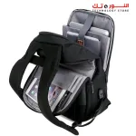 MEINAILI  "1901 15.6 - inch Business Waterproof Multifunction Laptop Backpack With USB Outport - Black "