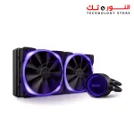 NZXT Kraken X63 RGB 280mm Liquid Cooler with RGB PUMP Rotating Infinity Mirror Design