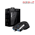 EVGA X17 Gaming Mouse Wired Black Customizable 16 000 DPI 5 Profiles 10 Buttons Ergonomic