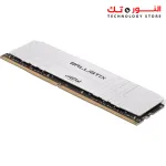 Crucial Ballistix 8GB  DDR4-3600 CL16 Desktop Gaming Memory White