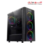 Xigmatek Diamond case with power supply xpower 600W +80 4FANS ARGB