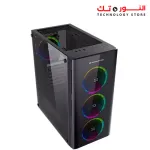 Xigmatek Diamond case with power supply xpower 600W +80 4FANS ARGB