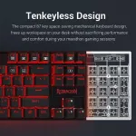Redragon K552-BB Mechanical Gaming Keyboard and Mouse Combo &amp; Large Mouse Pad &amp; PC Gaming Headset with Mic, 87 Key RED LED Backlit Keyboard for Windows PC (Keyboard, Mouse, Headset Mousepad Set)