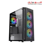 XIGMATEK Master X Gaming MID-TOWER CASE  + 600W Psu 80plus + 4FAN ARGB