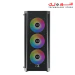 XIGMATEK Master X Gaming MID-TOWER CASE  + 600W Psu 80plus + 4FAN ARGB