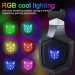 Onikuma K8 RGB Camouflage Gaming Headset | 7.1 Surround Sound | Noise-cancelling Microphone | PC / PS4 / Xbox / Switch / Mac / iOS
