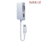 2B (CV146) Type C Male to VGA - HDMI - DVI - USB3