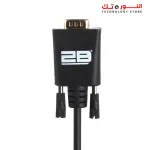 2B (DC605) - Display Port to VGA Cable - 1.8M - Black