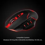 Redragon M690 4800DPI Wireless Gaming Mouse