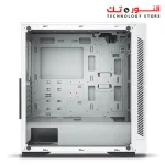 DEEPCOOL MATREXX 55 V3 ADD-RGB 3F WH PC case E-ATX Supported,Motherboard or Button Control of SYNC of Addressable RGB Devices of Any Brands 3x120mm ADD-RGB Fans Pre-Installed -White Color