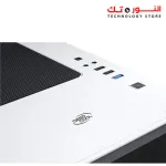 DEEPCOOL MATREXX 55 V3 ADD-RGB 3F WH PC case E-ATX Supported,Motherboard or Button Control of SYNC of Addressable RGB Devices of Any Brands 3x120mm ADD-RGB Fans Pre-Installed -White Color