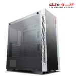 DEEPCOOL MATREXX 55 V3 ADD-RGB 3F WH PC case E-ATX Supported,Motherboard or Button Control of SYNC of Addressable RGB Devices of Any Brands 3x120mm ADD-RGB Fans Pre-Installed -White Color