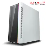 DEEPCOOL MATREXX 55 V3 ADD-RGB 3F WH PC case E-ATX Supported,Motherboard or Button Control of SYNC of Addressable RGB Devices of Any Brands 3x120mm ADD-RGB Fans Pre-Installed -White Color